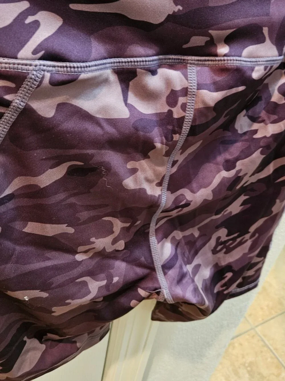 Halara bikers short camouflage small 2 pockets